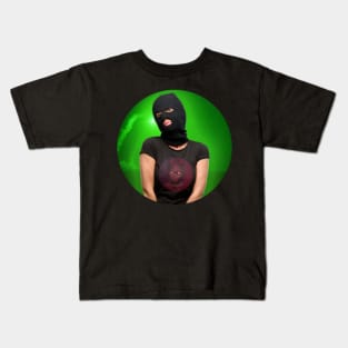 Balaclava Woman Kids T-Shirt